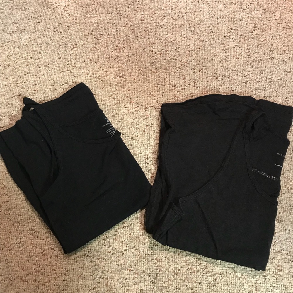 Bundle: Black NY&C tank tops